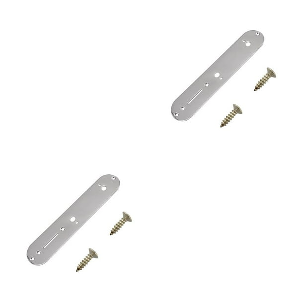 Billuyoard Flexible Control Plate Adjustable Switch Plate Style Cover Electric Guard Practical Guitar Surface Mirror Instrument Parts 2piezas