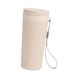 thumbnail image 1 of Botella de agua con pajita, portátil, a prueba de fugas, aislada, reutilizable, 300 ml para café y agua Beige, 1 of 9