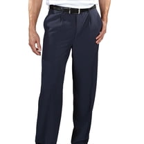 Monterey Club Men's Solid Texture Pleated Golf Pants #1839