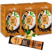 Chaizup Instant Ginger Premix Tea | Karak Ready to Drink Chai with Ginger and Low Sugar | hot instant tea anytime anywhere | Easy to Make Tea | Authentic India Tea | Tea with Aroma
