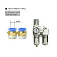 thumbnail image 1 of Air Pump Compressor Oil Filter Regulator Trap Pneumatic Water Separator Pressure Manual Drainage Supply ,Wear-Resistant, 1 of 6