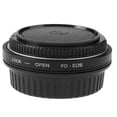 thumbnail image 1 of Canon FD to EF Mount Adapter with Multi-Coated Correction Lens – Enables Manual Focus/Infinity Focus for Legacy FD Lenses on Bodies, Includes Front & Rear Caps, ABS Construction, 98.5%, 1 of 6