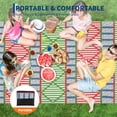 thumbnail image 3 of Reversible Patio Mat – Waterproof Plastic Straw – Washable, Non-Shedding & UV Resistant – Porch, Deck, Balcony, Backyard, Camping & RV – Outdoor Rug, 3 of 8