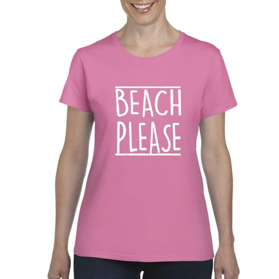 IWPF - Women's T-Shirt Short Sleeve - Beach Please