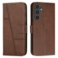thumbnail image 2 of Compatible for Samsung Galaxy A13 5G Wallet Case,[Magnetic Closure][Kickstand][Wrist Strap][Card Holder Slots] RFID BlockingTPU Interior Protective PU Leather Folio Flip Shockproof Cover,Brown, 2 of 11