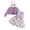 Purple, variant on larppty Toddler Baby Halloween Outfit Girl Ghost Pumpkin Long Sleeve Cardigan and Sleeveless Dress Festival Clothing Sets(18-24 Months,Purple)
