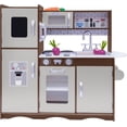 thumbnail image 1 of Kids House Cocina de Madera Ultimate Expresso, Cocinita de Juguete , Color Café, Con Refrigerador y Amplios Espacios para Almacenar, 1 of 5