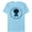 Light Blue, variant on Men's Star Trek: The Next Generation Property Of The USS Enterprise  Graphic Tee Athletic Heather Large