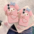 thumbnail image 2 of Sanrio-funda de teléfono My Melody rosa con cordón, carcasa a prueba de golpes para Iphone 11, 12, 13, 14 Pro Max, Mini, X, Xs, Xr, 7, 8 Plus, SE 2020 qiuyongmign unisex, 2 of 2