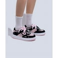 thumbnail image 3 of NEW Kuromi Casual Sneakers For Women Girls Ladies Fashion Lace Up Sports Shoes Comfortable Flats Walking Shoes - Pink & Black, 3 of 12