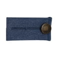thumbnail image 4 of Extensores de cinturo de pantalones elásticos para pantalones, vestidos y jeans, extensores de botones de pantalón ajustables para hombres y mujeres Azul, 4 of 5