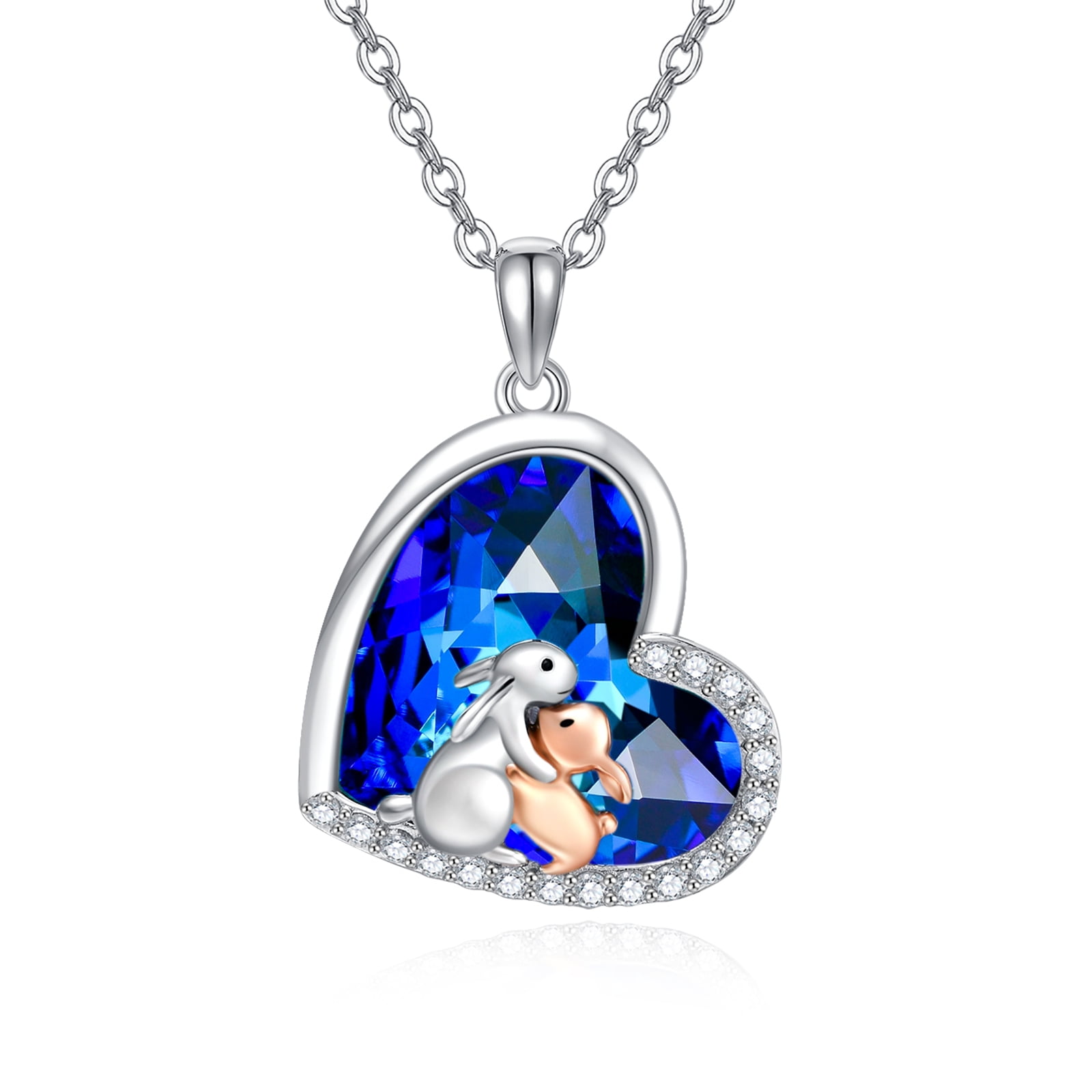 Animal Crystal Urn Necklace For Ashes - Sterling Silver, Butterfly Design, Teardrop Holder 1 thumbnail image
