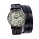 thumbnail image 1 of Fiudx Reloj Vintage de Piel de Vaca, Caja de Aleación Clásica, Elegante Pantalla Analógica, Accesorio de Pulsera de Moda, Diseño Unisex, Regalo Perfecto para Ocasiones Especiales, Esfera de 3,9 Cm, L, 1 of 1