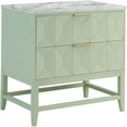 thumbnail image 5 of James Martin Vanities D100-V36-PBO-3CAR Emmeline 36" Free Standing Single Basin Vanity Set, 5 of 7