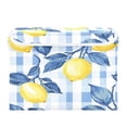 thumbnail image 7 of Yayeee Collapsible Cube Storage Bin with Lid Fabric Closet Decorative Basket with Handles, Light Blue Lemon, 7 of 7