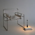 thumbnail image 5 of Enoki 12" Portable and Rechargeable LED Bistro Table Lamp in Black Finish, 3-Way Dimming, 5 of 5