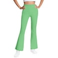 thumbnail image 2 of Cowsor Girls Flared Dress Pants – Soft Bell Bottom Uniform Pants for School or Daily Wear, 2 of 7