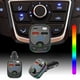 thumbnail image 1 of Reproductor MP3 Bluetooth para coche, manos libres, carga USB, transmisor FM, receptor de luz FM, 1 of 7