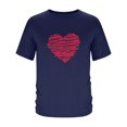 thumbnail image 3 of Tops para hombre, blusas y camisas de manga corta con cuello redondo para hombre, camisetas casuales con estampado de moda para hombre, blusa de manga corta, blusa de poliéster para hombre., 3 of 4
