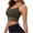 Gray, variant on Womens Summer Crop Tank Tops Striped Crew Neck Sleeveless Crossback Camisole Shirts Trendy Casual Slim Fit Blouses