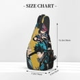 thumbnail image 3 of Boku My Hero Academia Sling Bag Crossbody Backpack Chest Bags Diagonally Travel Daypack For Women Men Adults Teen, 3 of 8