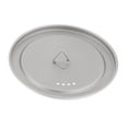 thumbnail image 2 of Titanium Cup Lid Coffee Mug Lid Portable Cookware Drinkware Camping Pot Lid with 140mm, 2 of 8