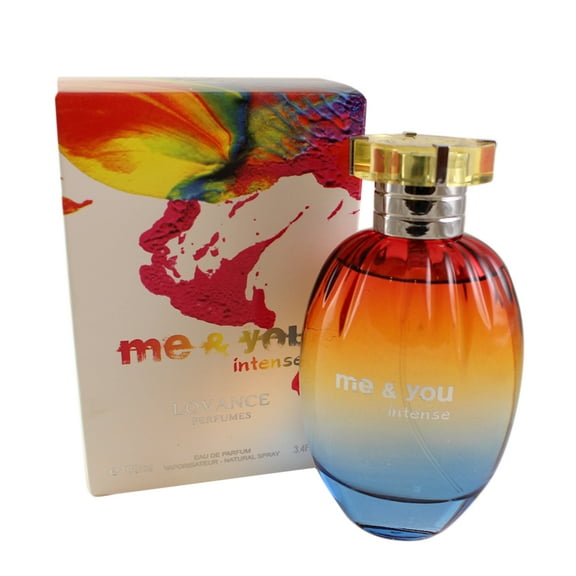 Me & You Intense Eau De Parfum Spray 3.4 Oz / 100 Ml for Women by Lovance Perfumes