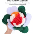 thumbnail image 3 of Dog Snuffle Mat Dog Puzzle Toys Dog Feeding Mat Nosework Training Sniffing Pad for Cats Dogs Interactive Toy Orange, 3 of 8