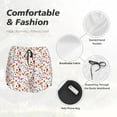 thumbnail image 4 of Balery Canada Day Pantalones cortos deportivos para mujer con forro y dos bolsillos, elásticos, para entrenamiento, gimnasio, yoga-Large, 4 of 7
