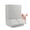 3.7 bushels, variant on Heavy Duty Hog Feeder – 2.2/3.7 Bushel Single Door Pig Feeder, Multipurpose Creep Trough for Outdoor Livestock, Farm Accessory for Feeding up to 5 Hogs