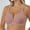 Pink, variant on BILIKEYU Women's Thin Striped Large Sized without Underwire Bra, Bras for Women, Push Up Bra No Underwire, Jelly Bras for Women