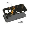 thumbnail image 3 of TUFF Subs Series Case for Lg K31 (Aristo 5)/Fortune 3/Tribute Monarch / Phoenix 5 - Black Marble, 3 of 7