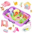 thumbnail image 1 of Pet Sensory Bin Carolart, caja de arena para perros y gatos con arena sensorial, 1 of 6