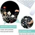 thumbnail image 3 of Avolia Mouse Pad with Wrist Support, Ergonomic Mouse Pad with Memory Foam Wrist Rest Cushion, Non- Rubber Base Gaming Mice Pad for Home Office Computer Laptop, Grey, 3 of 7