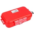 thumbnail image 1 of Plastic Waterproof Shockproof Box Outdoor Waterproof Airtight Survival Case Storage Case Floating Hard Shell Wet Dry Box Carry Box Container Marine Fishfinder Case 4 Colors(Red) waterproof box sm, 1 of 9