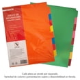 thumbnail image 1 of Separador Dietrix Tamaño Carta Paquete de 8 piezas Varios Colores, 1 of 4