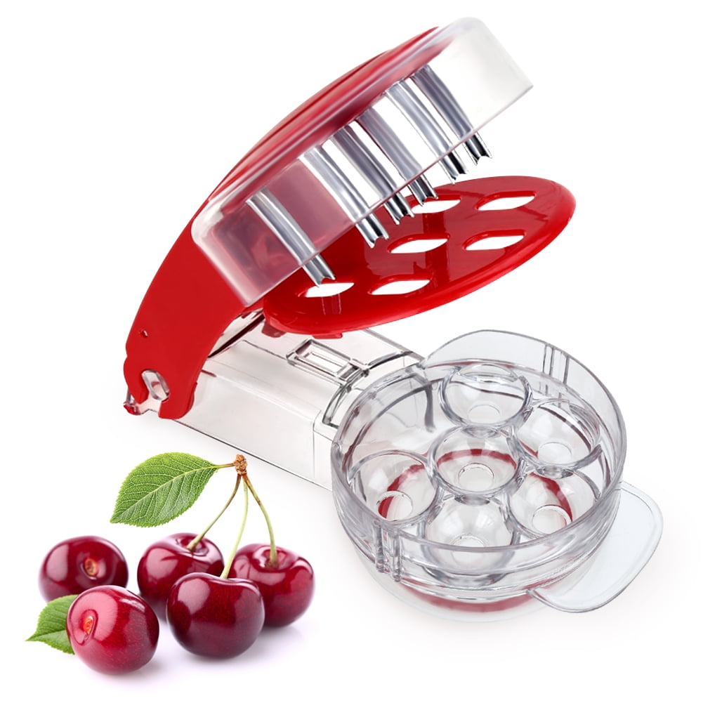 Cherries Pitter Seed Removing Tool Home Travel Fruit Stone Extractor USA 