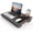 Dark Brown, variant on Lap Desk with Cushion, Large Laptop Desk for Adults, Up to 17" Laptop Tray for Bed with Wrist Rest, 2 Self-Adhesive Mouse Pads, Portable Handle, Tablet Phone Slot (Dark Brown)