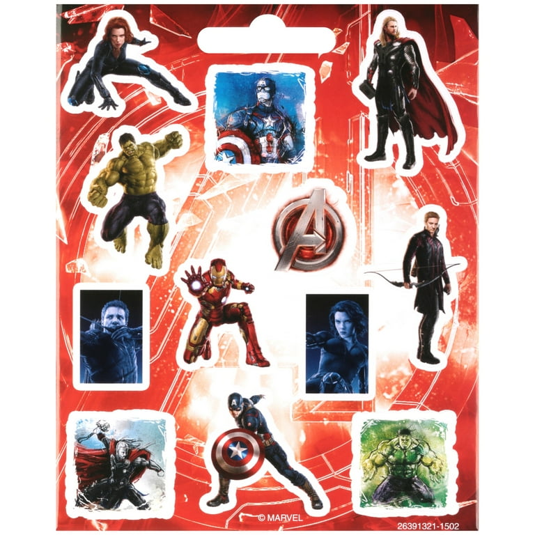 Avengers: Age of Ultron 111 Count Tuck Front Sticker Book