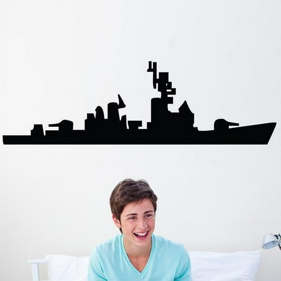 Wallhogs Haynes Cruiser Silhouette Cutout Wall Decal