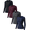 Black+Navy Blue+Dark Grey+Wine Red, variant on 4 Pack Woman's Long Sleeve Athletic Sun Shirts Underscrub Workout UPF 50+ Undershirt for Gym Running Tops