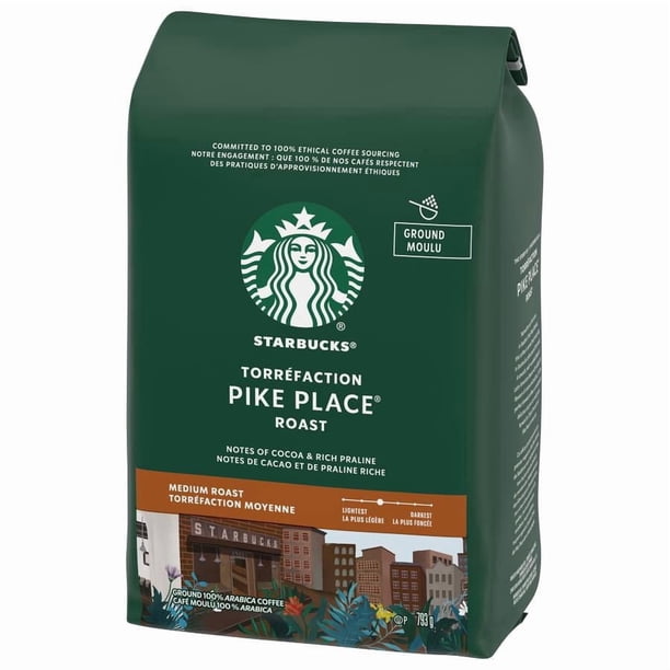 Starbucks Pike Place Roast 793g 9個セット STARBUCKS® Pike Place Roast® Medium Roast Ground Coffee 793g Bag