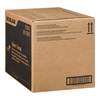 Ecolab Liquid Super Trump High Alkaline Dish Detergent | 3.78L/Unit, 4 Units/Case