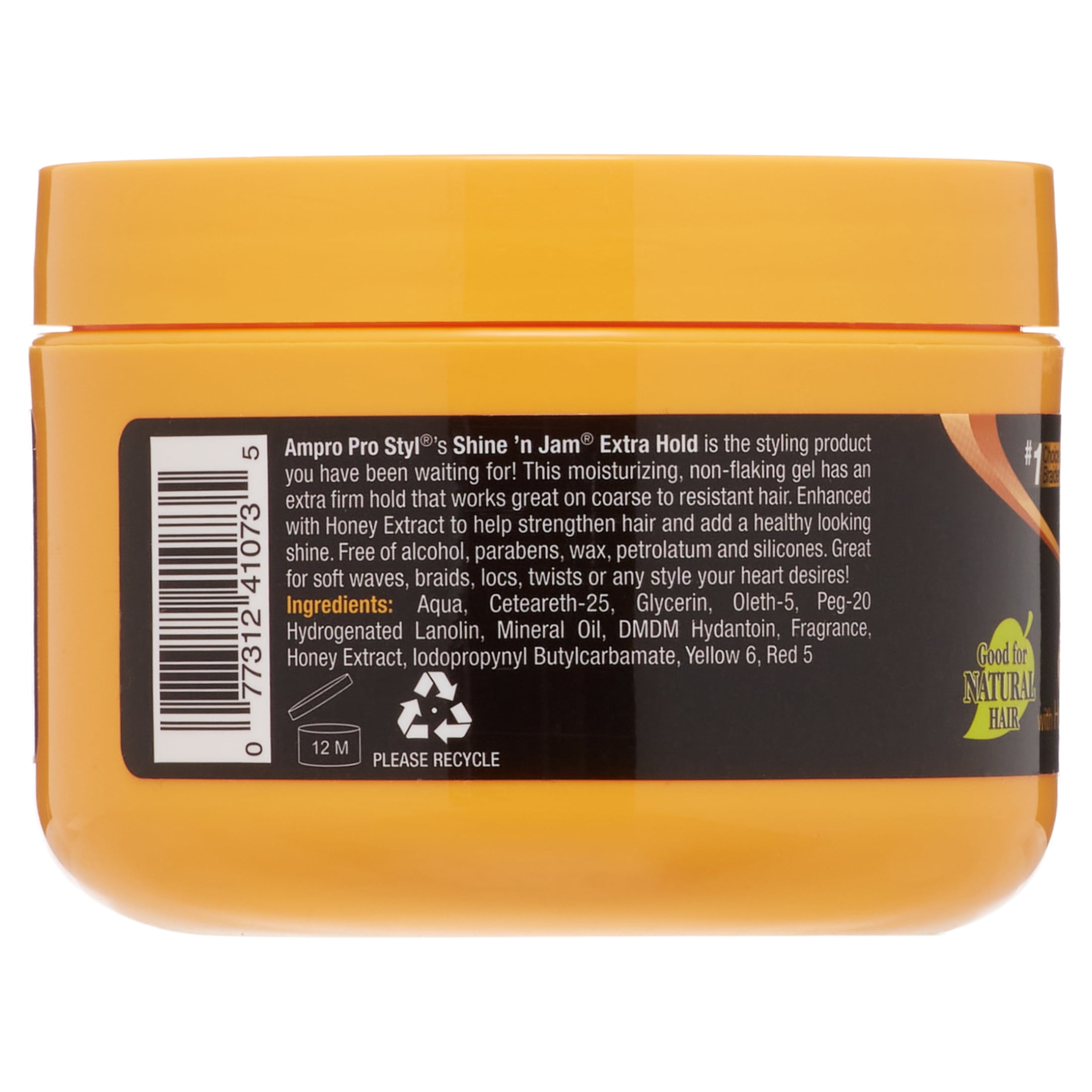 Shine N Jam Conditioning Gel, with Honey Extract, Extra Hold - 4 oz