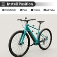 thumbnail image 3 of Unique Bargains Bike Bottle Cup Holder Cage Rack Lightweight Durable Plastic Bicycle Drinks Holder for MTB Road Mountain Bike Outdoor Cycling Black Carbon Fiber, 3 of 7