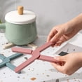thumbnail image 3 of CEHVOM TPR Collapsable Trivet For Kitchen Non-slip Pot Holder Cross Hot Pads Clearance, 3 of 7