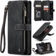 thumbnail image 1 of Compatible con la funda Billetera Samsung Galaxy S25,con Soporte para Tarjeta, Bolsillo Magnético con Cremallera, Correa de Cordón, Billetera de Cuero con Tapa para Samsung Galaxy S25 5G 6.2 Pulgadas, 1 of 7