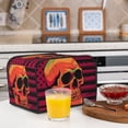 thumbnail image 6 of Lsque Skull And Flag Usa Print 4 Slice Toaster Cover , Kitchen Appliance Dustproof Protector , Toaster Protector Dustproof Kitchen Appliance Cover, 6 of 7