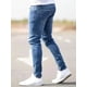thumbnail image 4 of Jeans De Hombre De Corte Ajustado Casual A La Moda, 4 of 6