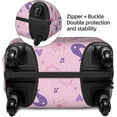 thumbnail image 4 of Highly Elastic Spandex Suitcase Cover Luggage Cover Protector Large Fits 25 to 28 Inch Girly Cute Unicorns Rainbows Clouds & Stars Prints, 4 of 6